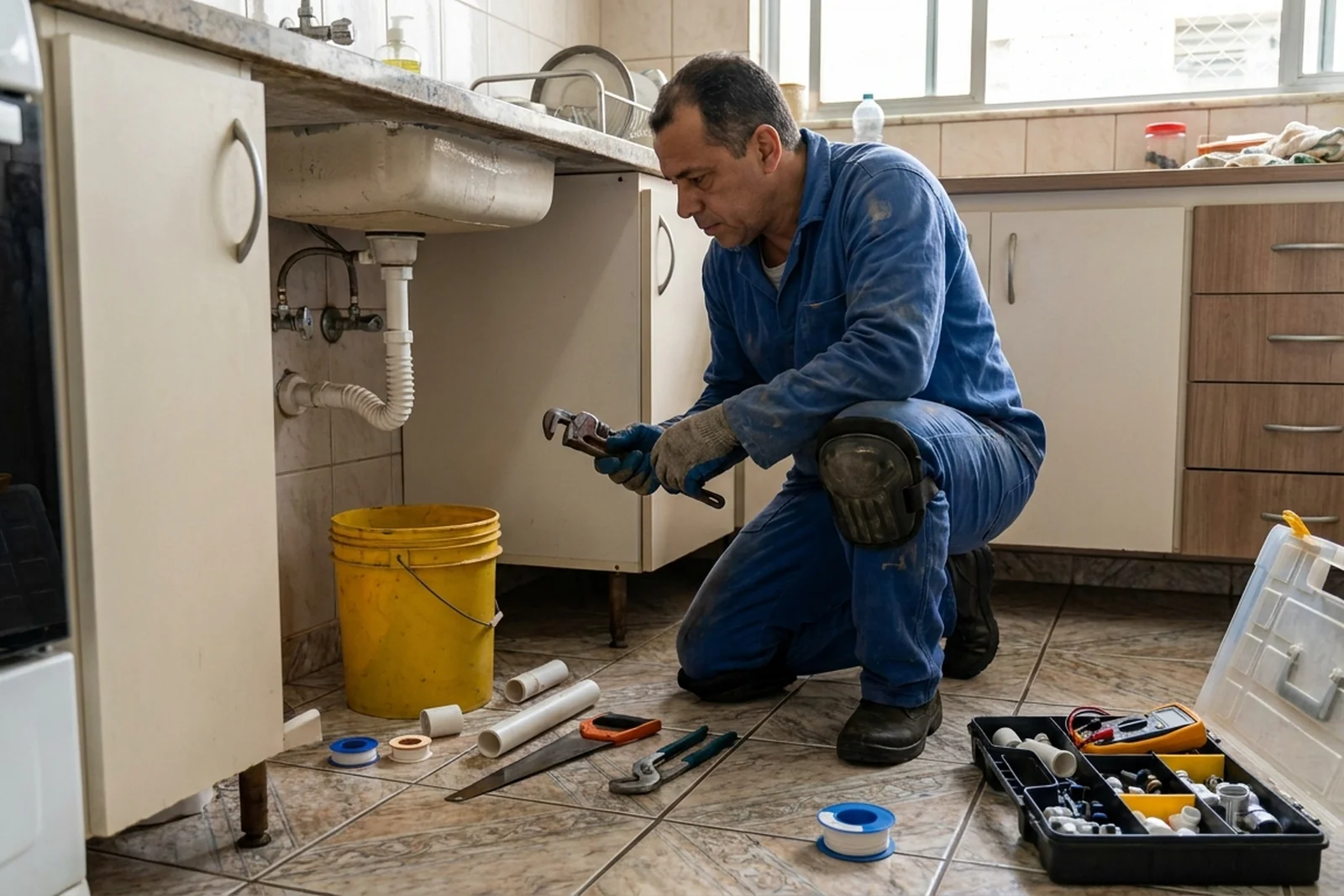 Reparos hidráulicos e detecção de vazamento em Marília-SP